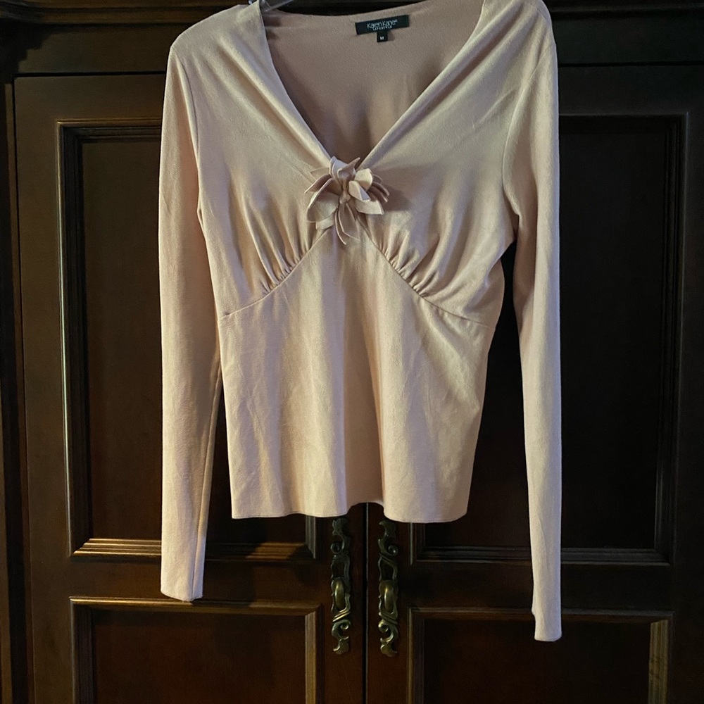 - Pink little Spandex Karen Kane Lifestyle Top size M
